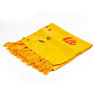 Yellow Tie-Dyed sarong